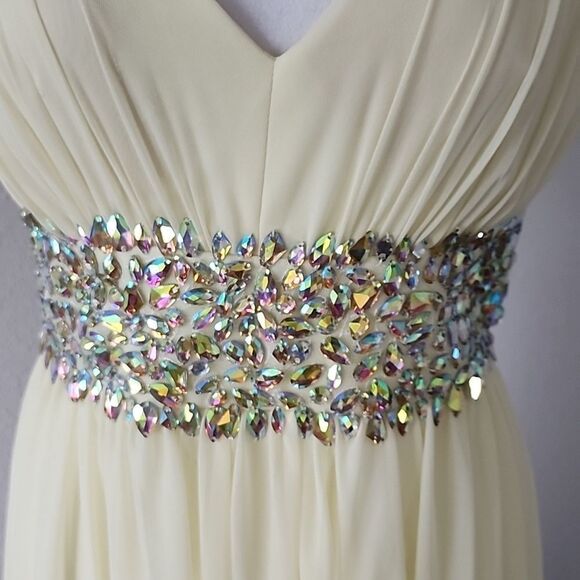 My Michelle Yellow Maxi Dress - Picture 5 of 16